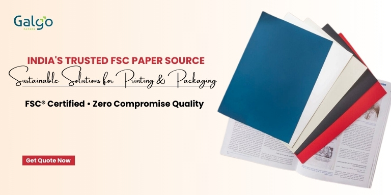 FSC-certified-paper-supplier-India-displaying-sustainable-recycled-eco-friendly-paper-solutions-for-printing-packaging-with-FSC-logo-traceability-and-green-forest-certification
