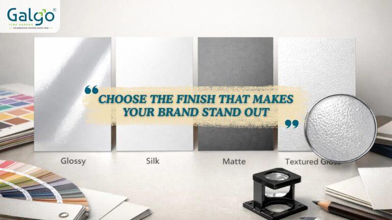 coated-art-paper-finishes-gloss-silk-matt-and-rough-gloss-samples-for-premium-brochure-catalogue-and-brand-printing