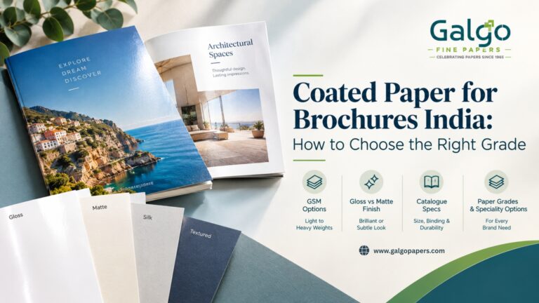 coated-paper-for-brochures-India-GSM-guide-gloss-matte-catalogue-specialty-paper-Galgo-Fine-Papers-Okhla-Delhi